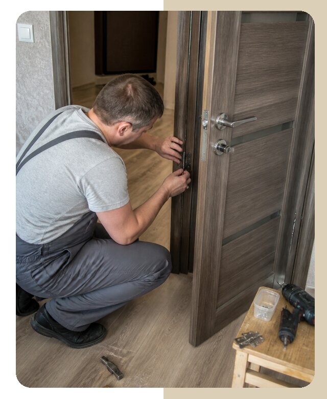 Замена дверных петель в Климовске по цене от 2532 р. | Дверной